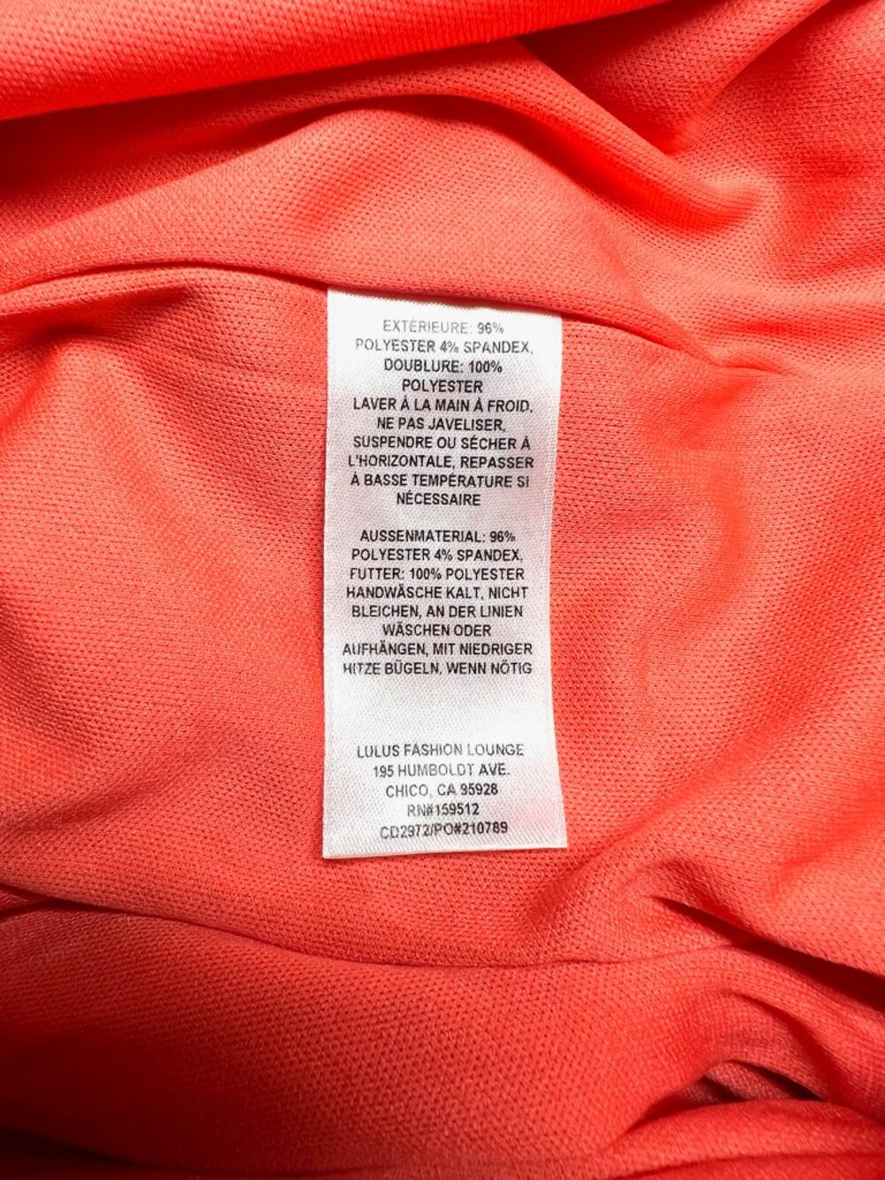 Lulus Sultry Elegance Coral Pink Cutout Bodycon Midi Dress - Size Medium NWT - Picture 5 of 10